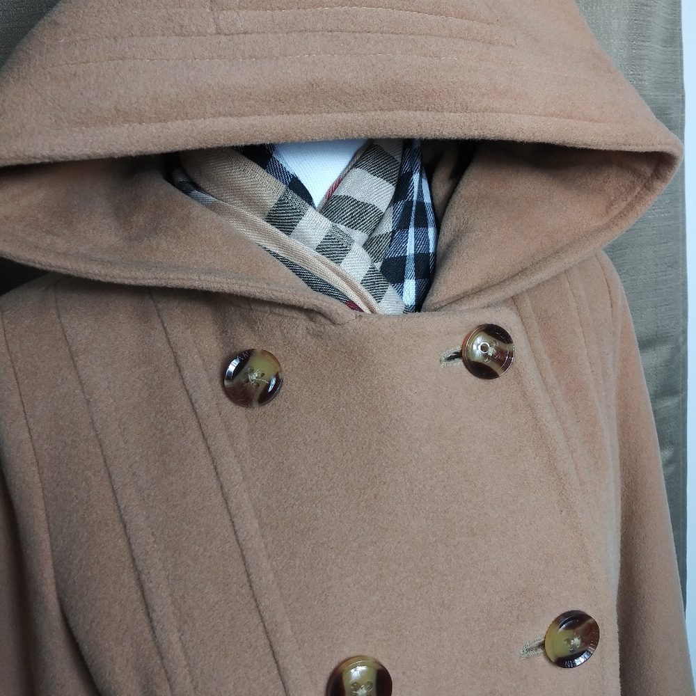 Anne Klein Wool/Cashmere Coat Size 8 - EUC